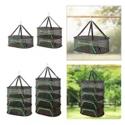 Garden Folding Drying Net Large Capacity Sturdy Multiuse for Meat Fruits Pot