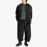 Comme des Garçons Black Asymetric Bomber Jacket
