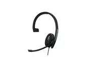 EPOS I SENNHEISER ADAPT 130 USB-C II On-ear single-sided USB-C Headset with in-line call control, UC Optimised