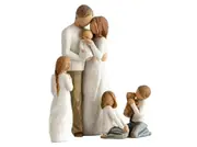 Willow Tree Family Our Gift Remember Joyful Child Kindness Boy & His Dog (Light) Susan Lordi