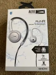 Altec Lansing RUNR Bluetooth Sport Earphones Waterproof Snow Free Shopping