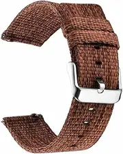 BANDKIT 20mm Watch Band For Samsung Galaxy Watch4 Classic 46 42mm Smartwatch Nylon Sport Bracelet Watch 4 44 40mm Strap Watchband Correa