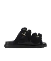 Marni Double Adjustable Strap Sandals 35,36 Black