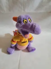 FIGMENT MINI BEAN BAG PLUSH RETIRED DISNEY THEME PARK EXCLUSIVE 7"
