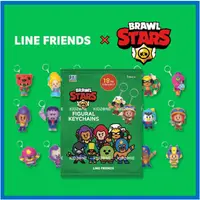 在飛比找蝦皮購物優惠-Line Friends Brawl Stars 隨機鑰匙圈