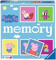 Ravensburger - 20886 - Peppa Pig Memory®, der Spieleklassiker für alle Fans der TV-Serie Peppa Pig, Merkspiel für 2-8 Spieler ab 3 Jahren