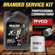 Ryco Oil Filter Nulon 5L PRO20W50 Engine Oil Kit for Daewoo 1.5L 4cyl (for: Daewoo)