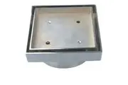 Square Tile Insert Floor Waste Tile Insert Grate 100mm Outlet