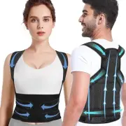 Posture Corrector for Women and Men,Adjustable Full Back Brace and Shoulder S...