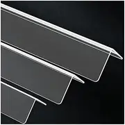 Corner Wall Protector, Clear Plastic Wall Corner Guards and Edge Protectors, Self Adhesive Corner Shield Trim Strips for Home Kitchen Office, Waterproof