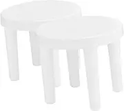 KICHOUSE Compact Slip Boys and Girls Bench Step Stool Shoes Changing Bench Small Sitting Bathroom Toilet