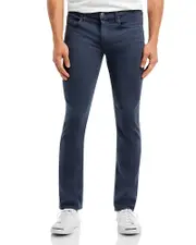 Paige Lennox Slim Fit Jeans in Pewter Stone