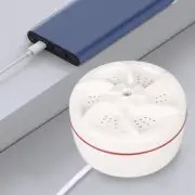 Portable Mini Washing Machine 10w Ultrasonic Turbo Washer for Socks Underwear