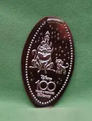 Disney 100 Years of Wonder - Pressed Penny - The Lion King, Pumbaa, Timon, Simba