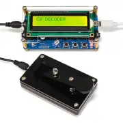 Upgraded CW Morse Code Decoder Finished+Case+Button Kit with Digital LCD CW3225