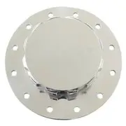 Aeroflow Screw-On Billet Fuel Cell Cap Assembly, Polished Finish With Bolts & Gasket, AF85-2002