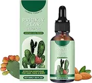 Prickly Pear Seed Oil, 100% Pure Organic Prickly Pear Oil, Prickly Pear Oil Cold Pressed, Cactus Oil for Face, Dry Skin & Body Moisturizer, For Face, Skin, Hair (1pc)