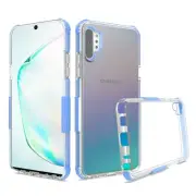 GSA Bumper Case For Samsung Galaxy Note 10 Plus (6.8") - Clear/Blue