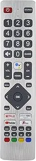 JINGERL Remote Control Fit for Sharp 40BL5EA 4T-C50BL2KF2AB 4T-C50BL3KF2AB 4T-C50BL5EF2AB 4T-C55BL2KF2AB 4K UHD Smart LED Android TV