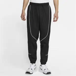 Nike 長褲 Throwback Pant 男款 黑 白 縮口 運動長褲 熱身 籃球長褲 休閒褲 CV1915-010