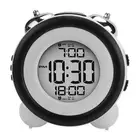 Digital Alarm Clock,Time Date Display Twin Bell Very Loud for Heavy3919