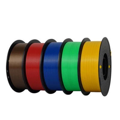 Kingroon 1KG PETG 1.75 mm 3D Printer Filament FDM Spool Roll Black Grey Clear AU