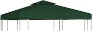 Water-Proof Gazebo Cover Canopy 310 g/m² Green 3 x 3 m,Canopy & Gazebo Tops 3.6KG-40876