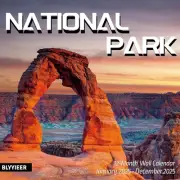 2025 Wall Calendar, NATIONAL PARKS Calendars,2025 Monthly Calendars, Wall Calend