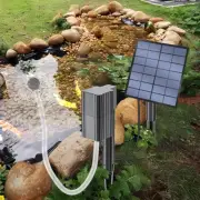 Solar Air Pump Powered Oxygenator Portable Oxygen Water Aerator Fish Tank Pond