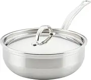Hestan - ProBond Collection - Professional Clad Stainless Steel with TITUM Nonstick All-in-One Pan, Induction Cooktop Compatible, Made Without PFOAs (3.5 Quart)