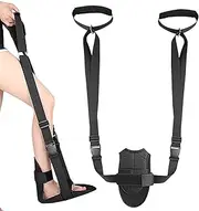 Yoga Stretch Strap - Strap Stretching Equipment | Professional Padded Adjustable Bands for Men Foot Drop Women Recovery Home Gym Heel Spurs Yoga