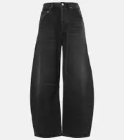 [Citizens of Humanity] Citizens of Humanity Horseshoe mid-rise barrel-leg jeans 31 black