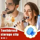 Portable Toothbrush Head Cover Cap Storage Clip Protector New Travel Case K6C6