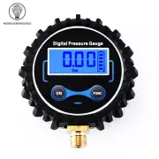 Digital LCD Pressure Gauge Tire Pressure Meter Inflation Gun 200PSI for Car