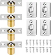 4Pack Door Ball Catch, Closet Door Ball Catch Hardware
