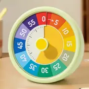 Mechanical Timer Clock for Kitchen For Bathroom Classroom and Office Use