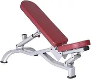 Deluxe Versatile Rated 800 lbs Flat Utility Workout Bench Station for Home Gym Weightlifting and Strength Training