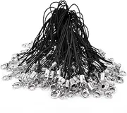 MINI-FACTORY 100PCS DIY Charm Straps with Lobster Clasp Colorful Lanyard Cords for Phone Charms, USB Drives, Keychains, Jewelry Making, Crafts, Purse & Name Tag Accessories, Standard, nylon, metal, No