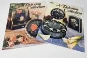A Victorian Collection Vol 1 & 2 Tracey Sims Decorative Painting Pattern Books