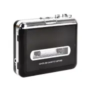 Portable Cassette to MP3 Converter USB Tape Player Detachable Speaker 3.5mm AUX