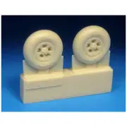 1/48 Spitfire Mk. I-IX Five Slot Mainwheels for Eduard/Airfix/Tamiya