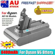 V6 6400mAh Battery For DC58 DC59 DC61 DC62 Animal SV03 SV04 SV06 SV09 DC72