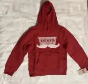 Levi’s Boys Size M Red Pullover Hoodie