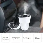 Car Air Humidifier Purifier Aroma Diffuser W/USB Charging Port For Air Humidi AU