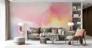 3D Abstract Watercolor Wallpaper Wall Mural Removable Self-adhesive 1687