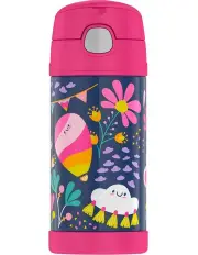 [Thermos] Funtainer Vacuum Insulated 355ml Drink Bottle in Whimsical Clouds