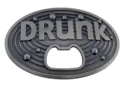 New Men Women Bottle Opener Belt Buckle Metal Western Cowboy Cowgirl Drunk Text