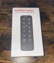 SwitchBot Keypad for SwitchBot Lock – Batteries and NFC Card Included