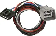 Tekonsha 301400 Trailer Brake Controller Custom Harness, Vehicle & Brake Control Ends, Compatible with 2014-2023 Jeep Cherokee