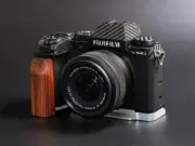 Handmade Wood Hand Grip Holder Handle for Fujifilm X-S20 XS20 Camera Baseplate